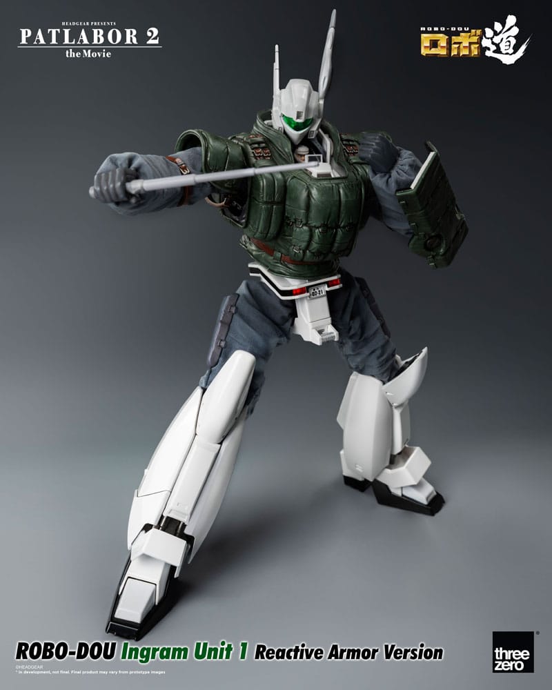 Patlabor 2: The Movie Robo-Dou Ingram Unit 1 Reactive Armor Version 23 cm Action Figure