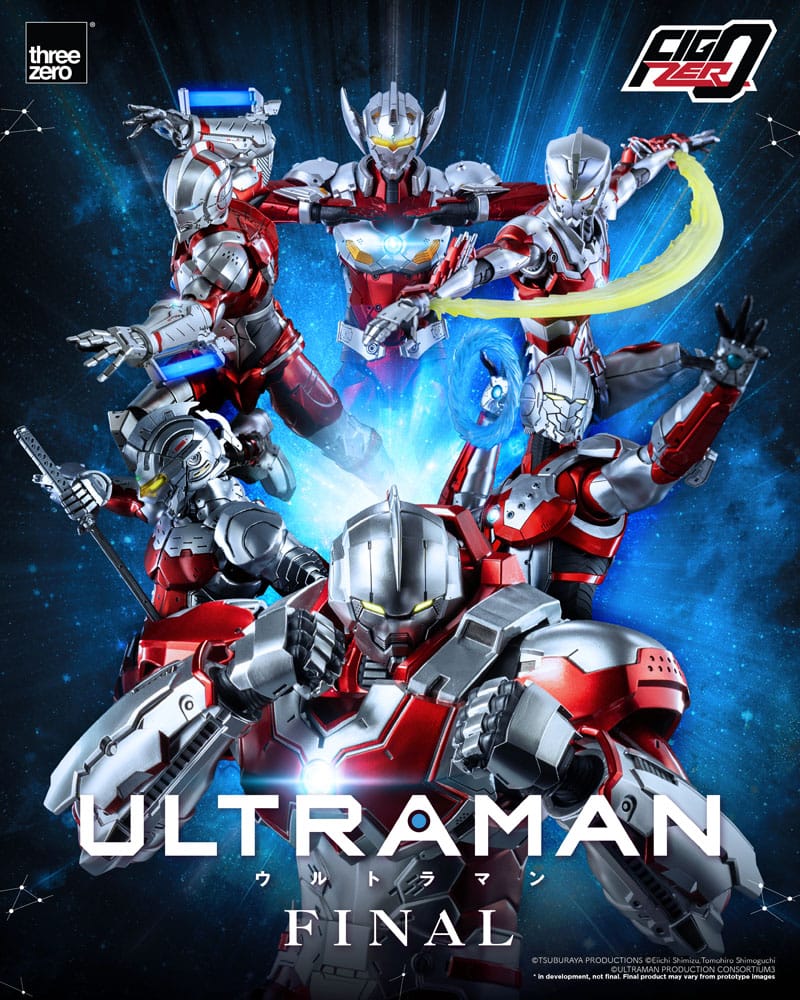 Ultraman Final FigZero Ultraman Suit Jack Anime Version 35 cm 1/6 Action Figure
