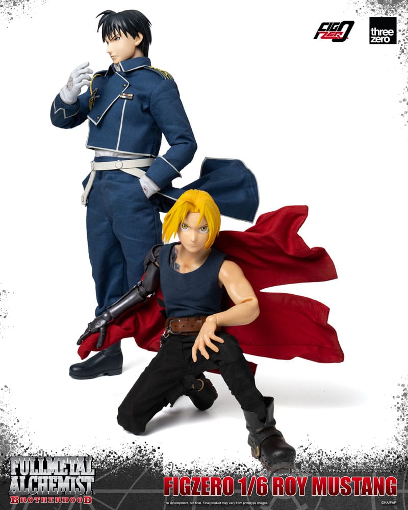 Fullmetal Alchemist Brotherhood FigZero Roy Mustang 29 cm 1/6 Action Figure