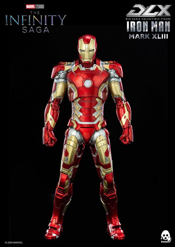 Marvel Infinity Saga Iron Man Mark 43 16cm 1/12 Scale DLX Action Figure