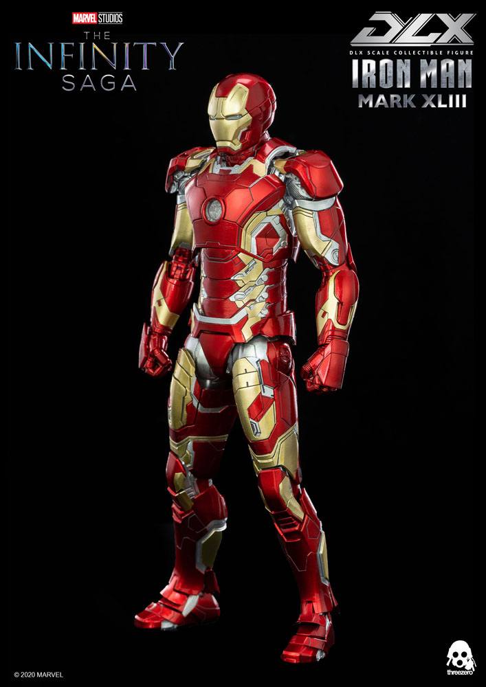 Marvel Infinity Saga Iron Man Mark 43 16cm 1/12 Scale DLX Action Figure