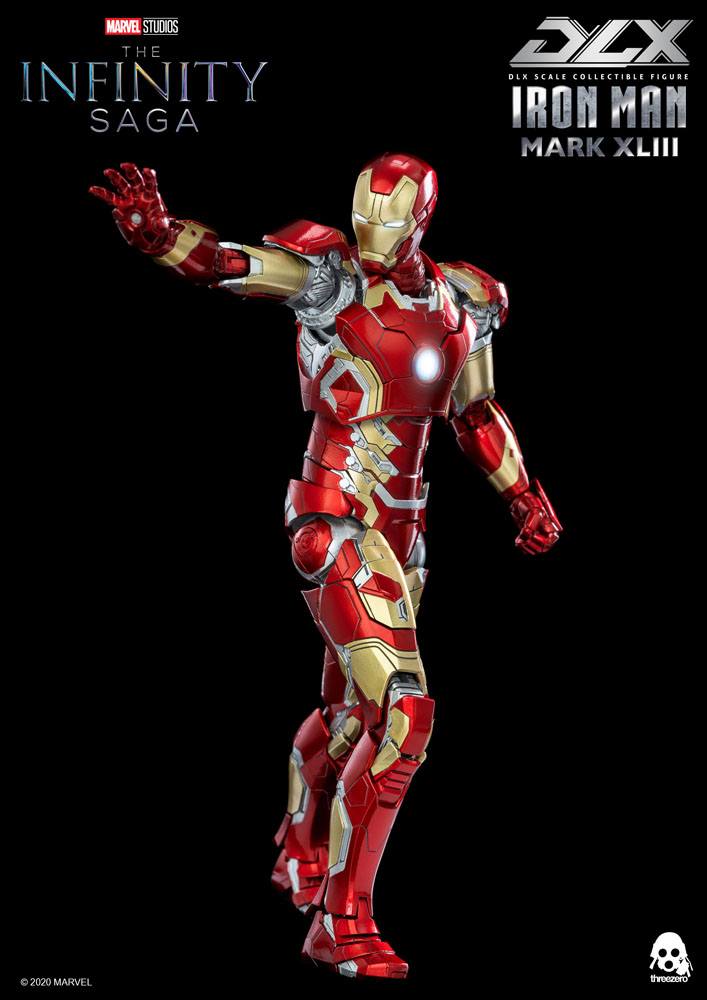 Marvel Infinity Saga Iron Man Mark 43 16cm 1/12 Scale DLX Action Figure