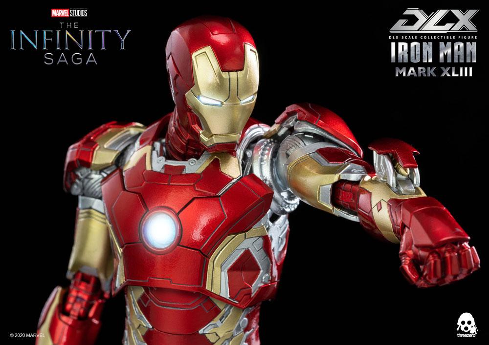 Marvel Infinity Saga Iron Man Mark 43 16cm 1/12 Scale DLX Action Figure