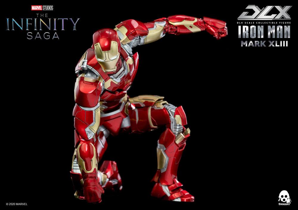 Marvel Infinity Saga Iron Man Mark 43 16cm 1/12 Scale DLX Action Figure