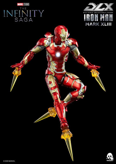 Marvel Infinity Saga Iron Man Mark 43 16cm 1/12 Scale DLX Action Figure
