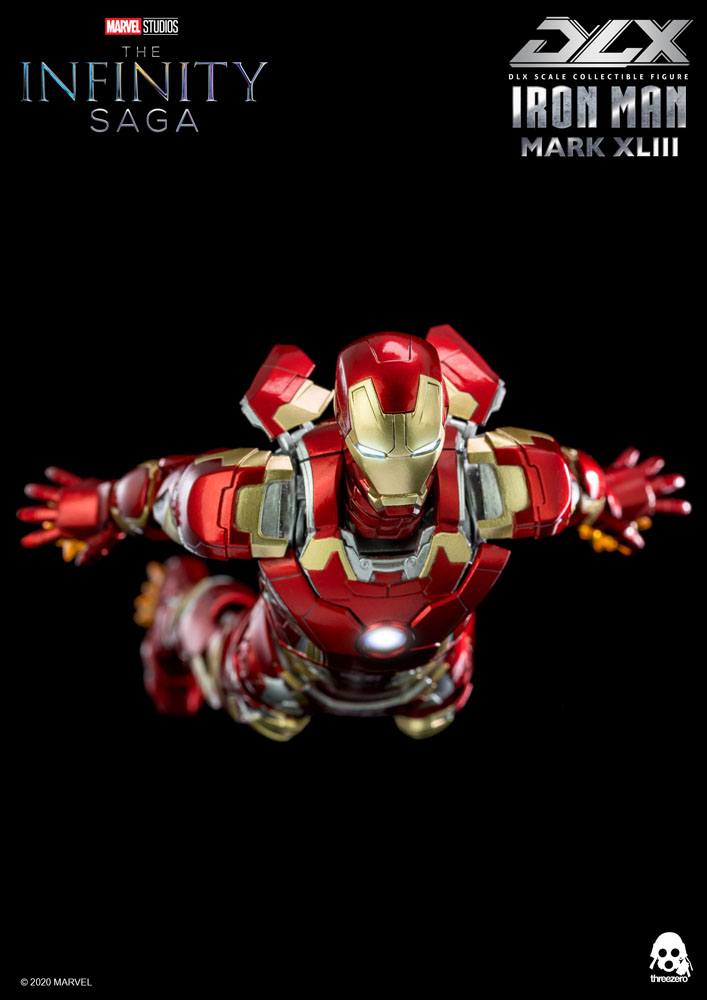 Marvel Infinity Saga Iron Man Mark 43 16cm 1/12 Scale DLX Action Figure