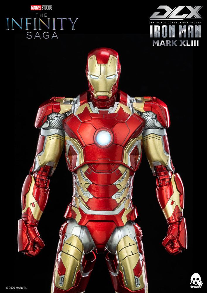 Marvel Infinity Saga Iron Man Mark 43 16cm 1/12 Scale DLX Action Figure