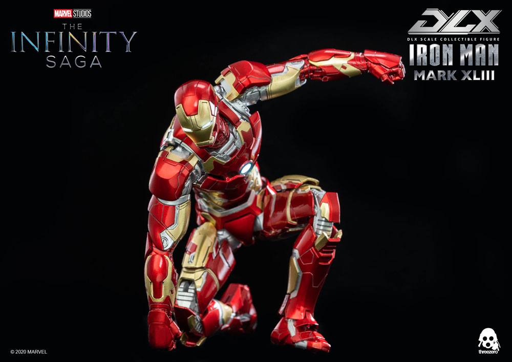 Marvel Infinity Saga Iron Man Mark 43 16cm 1/12 Scale DLX Action Figure