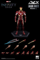 Marvel Infinity Saga Iron Man Mark 50 17cm 1/12 Scale DLX Action Figure