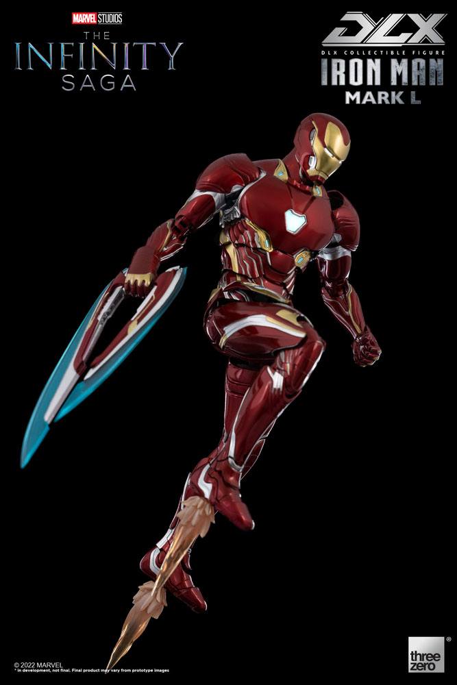 Marvel Infinity Saga Iron Man Mark 50 17cm 1/12 Scale DLX Action Figure