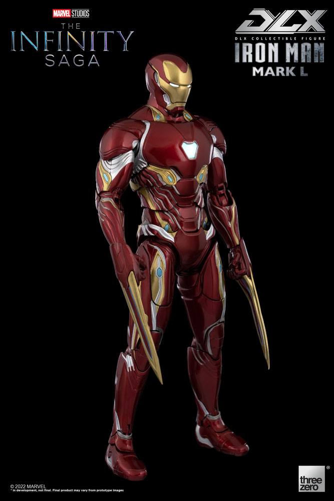 Marvel Infinity Saga Iron Man Mark 50 17cm 1/12 Scale DLX Action Figure
