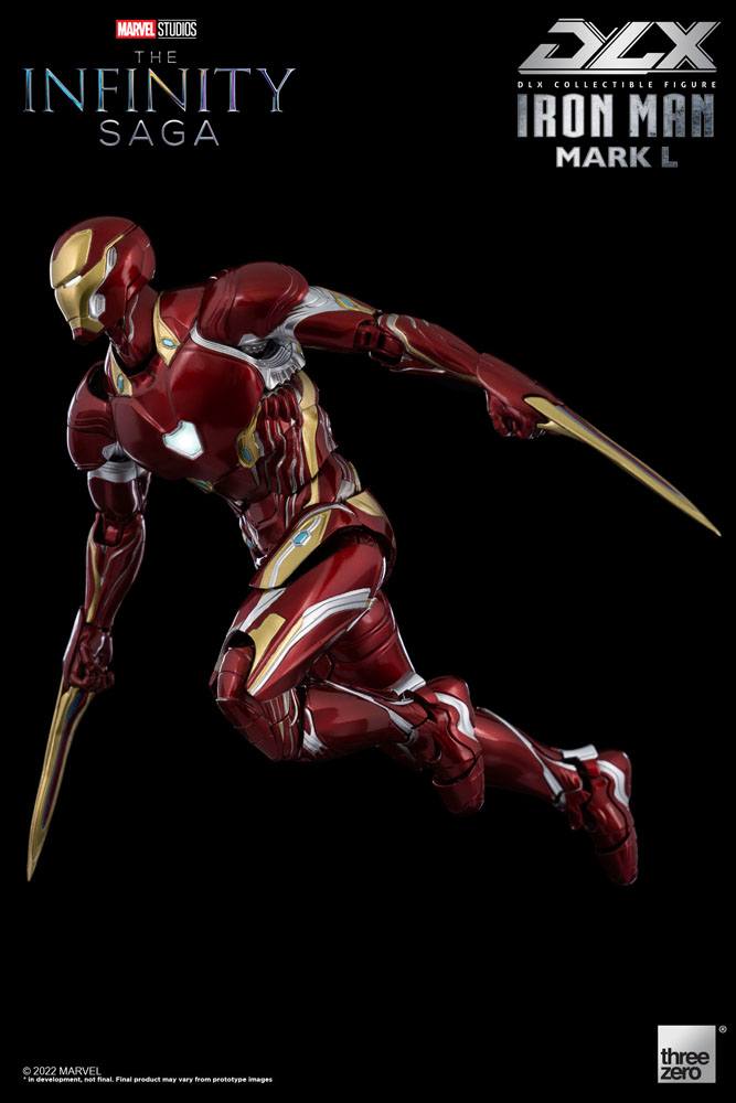 Marvel Infinity Saga Iron Man Mark 50 17cm 1/12 Scale DLX Action Figure