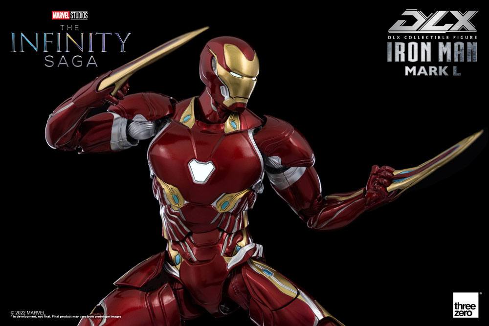 Marvel Infinity Saga Iron Man Mark 50 17cm 1/12 Scale DLX Action Figure