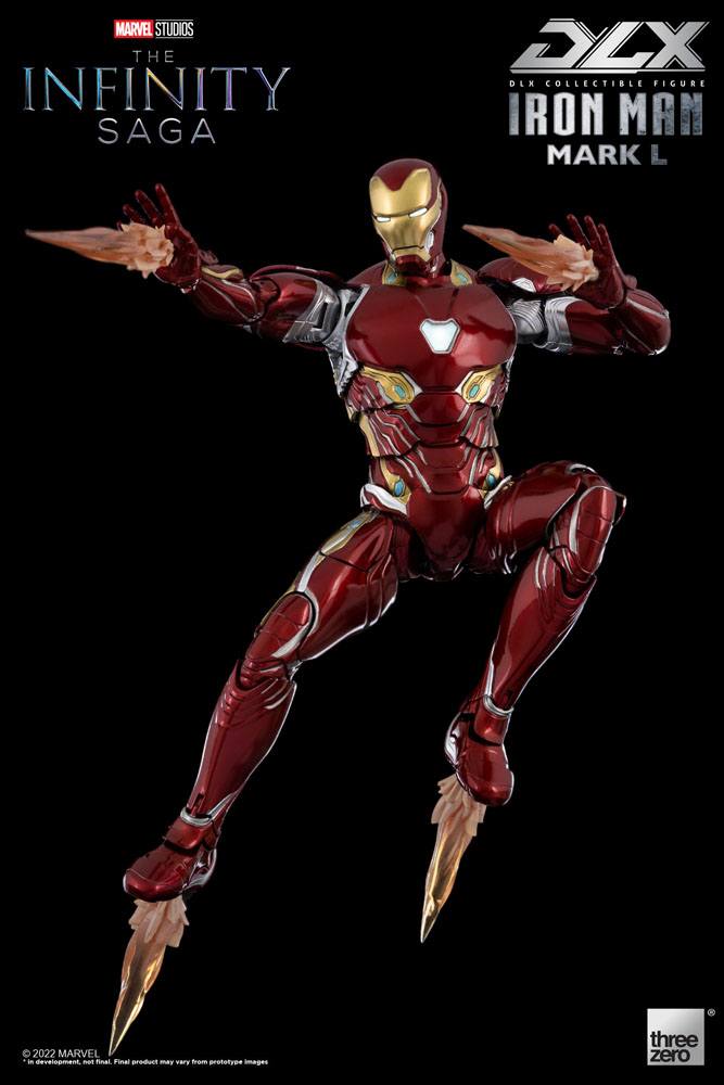 Marvel Infinity Saga Iron Man Mark 50 17cm 1/12 Scale DLX Action Figure