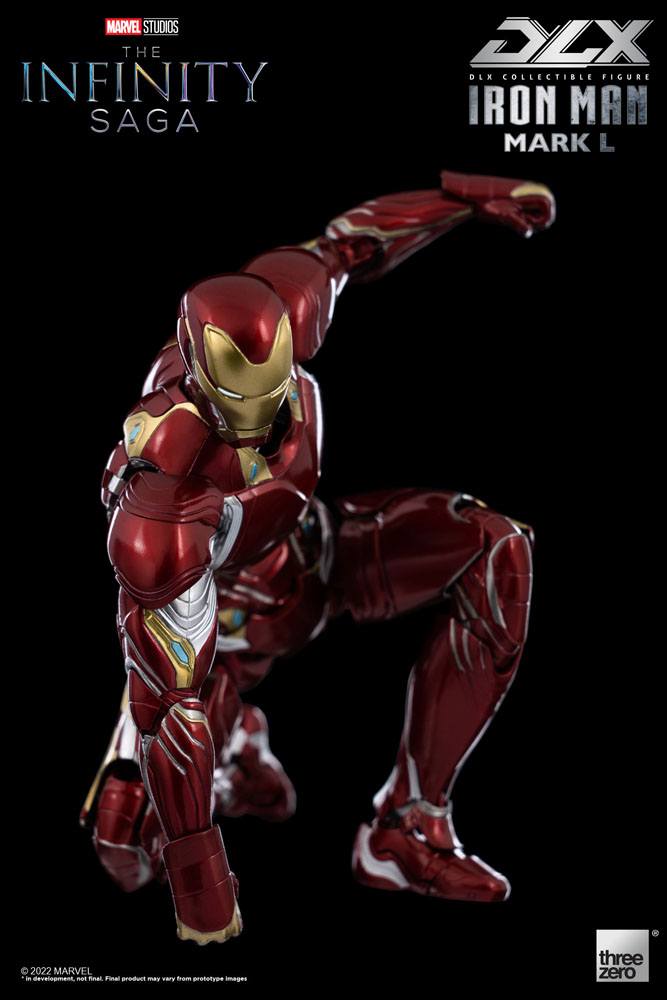 Marvel Infinity Saga Iron Man Mark 50 17cm 1/12 Scale DLX Action Figure