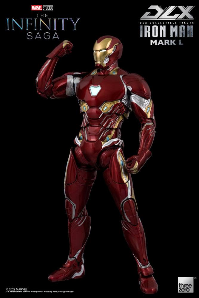 Marvel Infinity Saga Iron Man Mark 50 17cm 1/12 Scale DLX Action Figure