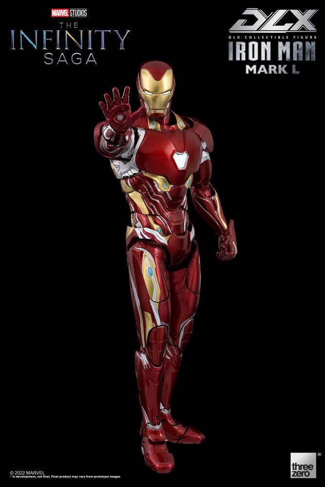 Marvel Infinity Saga Iron Man Mark 50 17cm 1/12 Scale DLX Action Figure