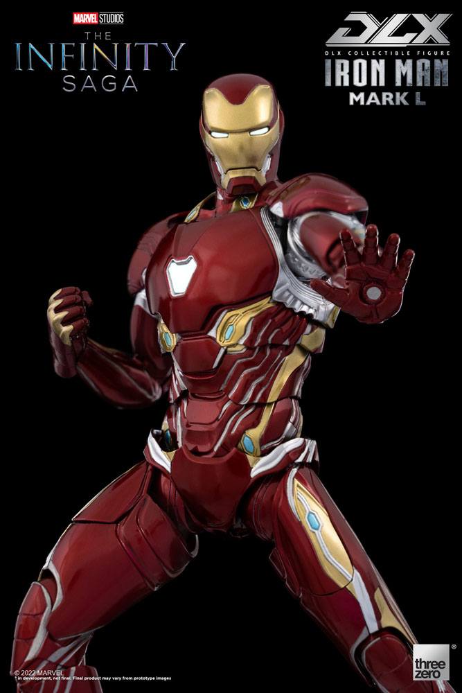 Marvel Infinity Saga Iron Man Mark 50 17cm 1/12 Scale DLX Action Figure