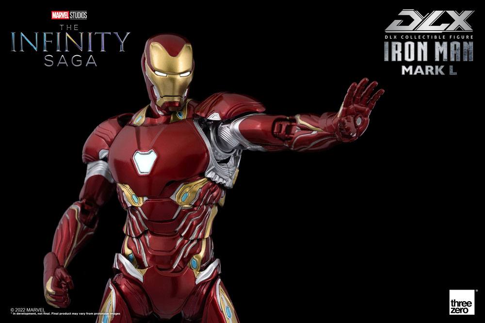 Marvel Infinity Saga Iron Man Mark 50 17cm 1/12 Scale DLX Action Figure