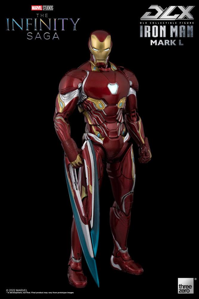 Marvel Infinity Saga Iron Man Mark 50 17cm 1/12 Scale DLX Action Figure