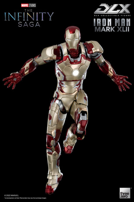 Marvel Infinity Saga Iron Man Mark 42 17cm 1/12 Scale DLX Action Figure