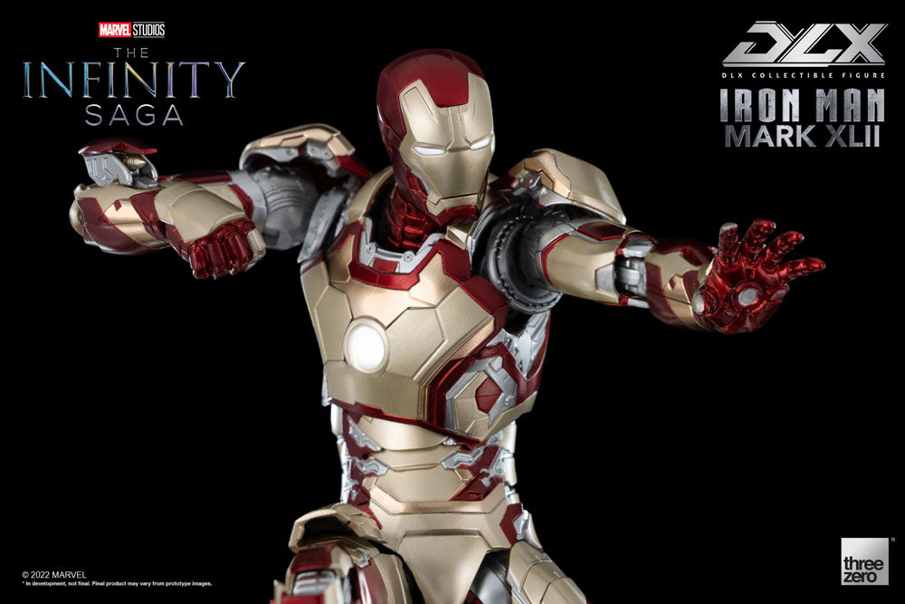 Marvel Infinity Saga Iron Man Mark 42 17cm 1/12 Scale DLX Action Figure