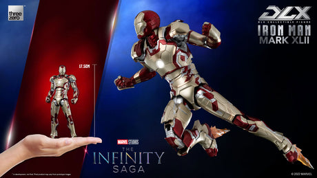 Marvel Infinity Saga Iron Man Mark 42 17cm 1/12 Scale DLX Action Figure