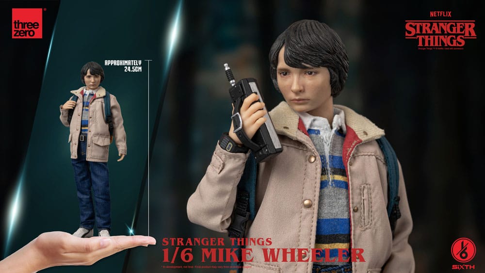 Stranger Things Mike Wheeler 24cm 1/6 Scale Action Figure