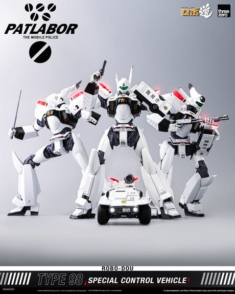 Mobile Police Patlabor ROBO-DOU Type 98 Special Control Vehicle 10 cm