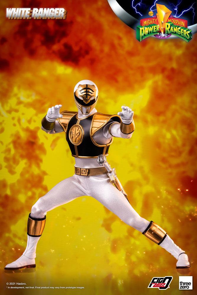 Mighty Morphin Power Rangers White Ranger 30cm 1/6 Scale Action Figure