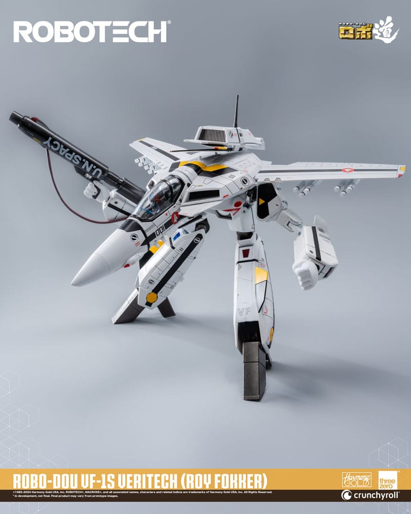 Robotech ROBO-DOU VF-1S Veritech (Roy Fokker) 20 cm Action Figure