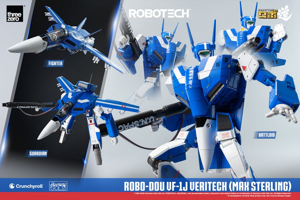 Robotech ROBO-DOU VF-1J Veritech (Max Sterling) 20 cm Action Figure