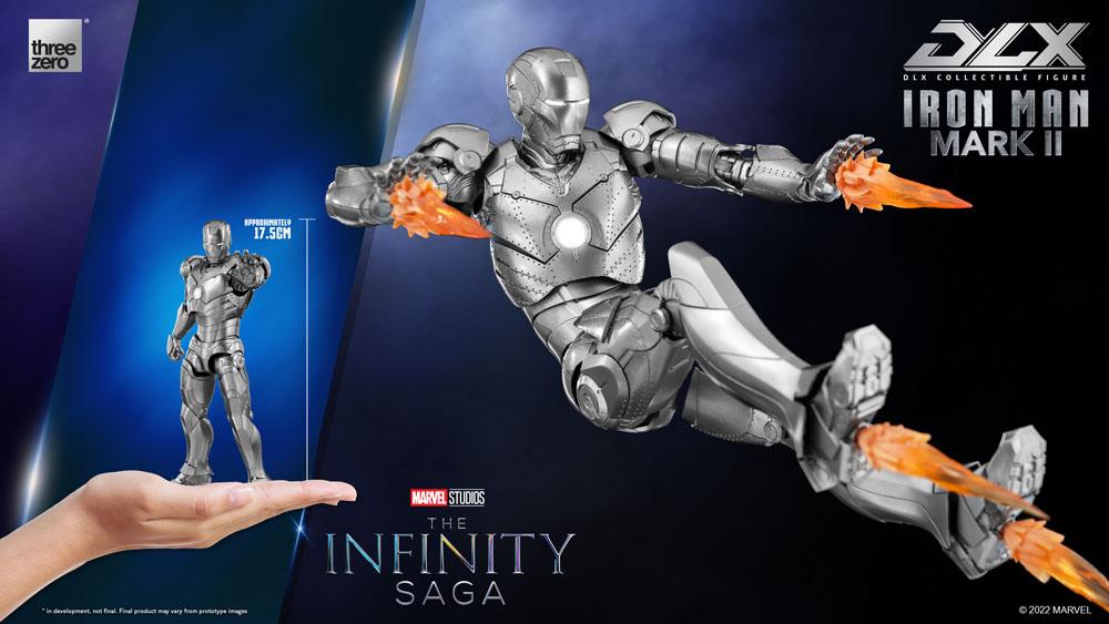 Marvel Infinity Saga Iron Man Mark 2 17cm 1/12 Scale DLX Action Figure