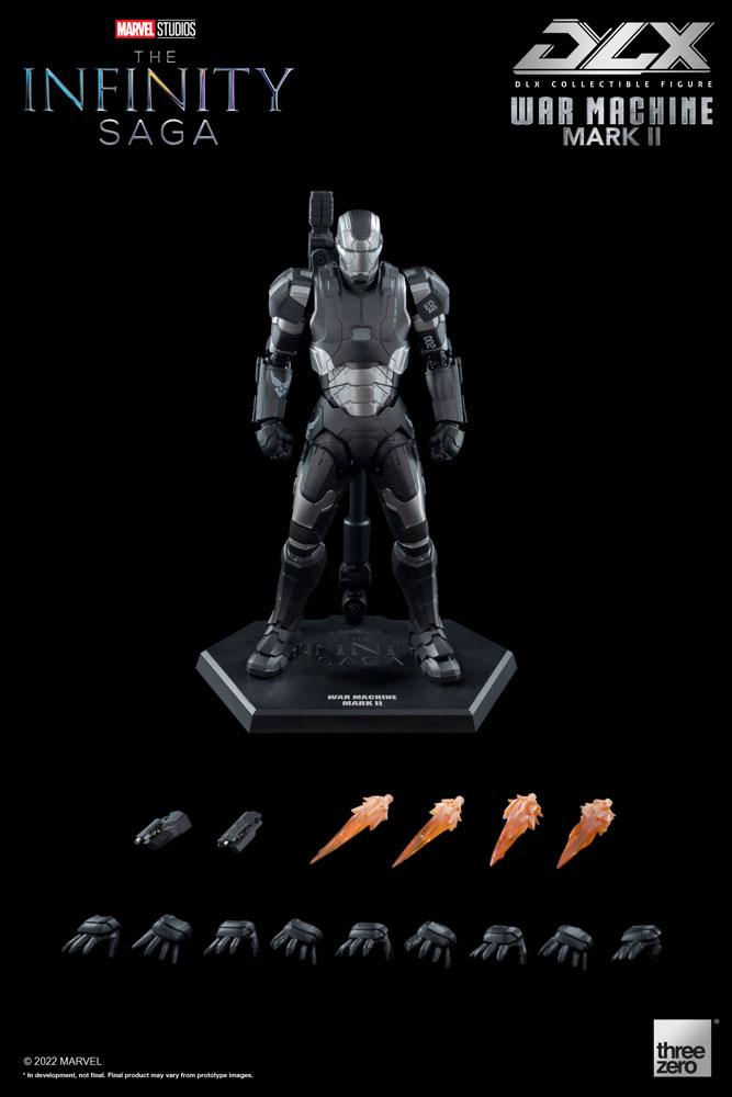 Marvel Infinity Saga War Machine Mark 2 17cm 1/12 Scale DLX Action Figure