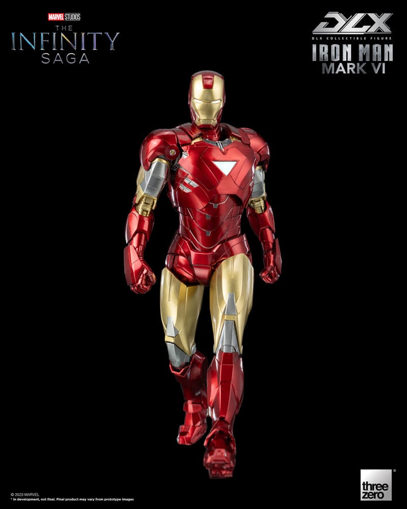 Infinity Saga Iron Man Mark 6 17cm 1/12 Scale DLX Action Figure