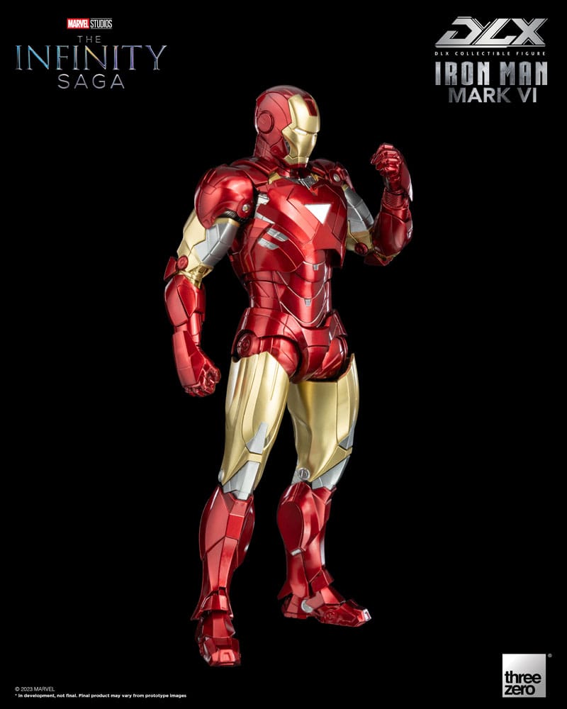 Infinity Saga Iron Man Mark 6 17cm 1/12 Scale DLX Action Figure