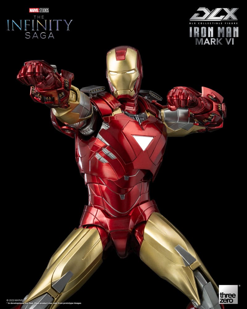 Infinity Saga Iron Man Mark 6 17cm 1/12 Scale DLX Action Figure