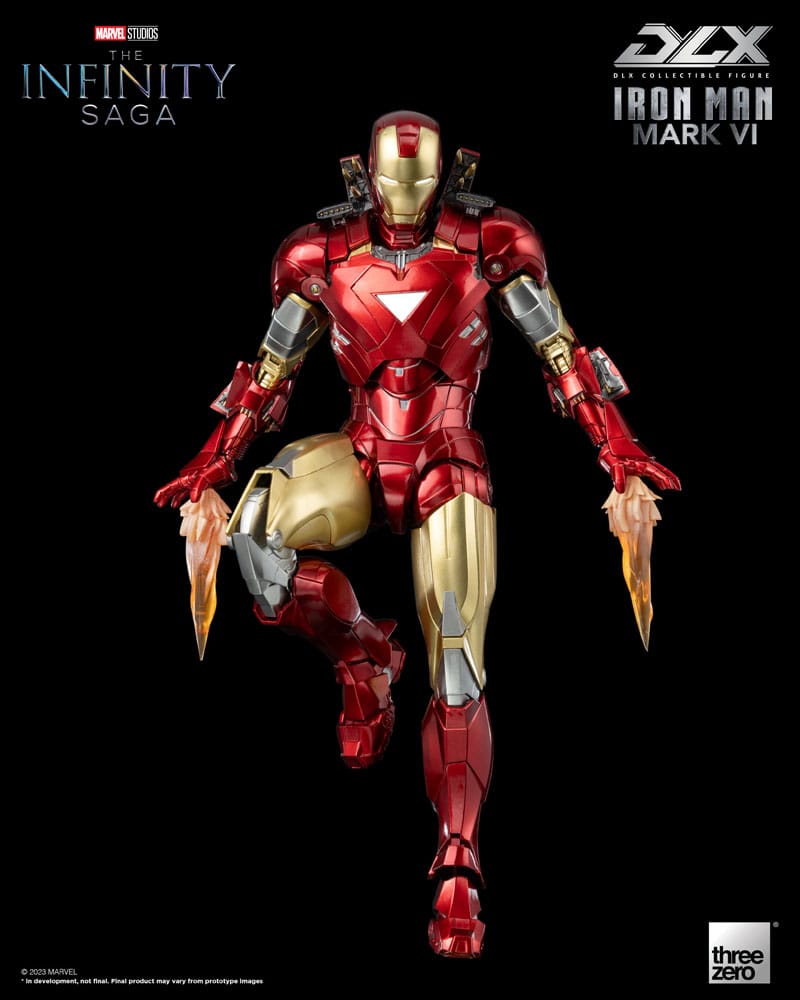 Infinity Saga Iron Man Mark 6 17cm 1/12 Scale DLX Action Figure