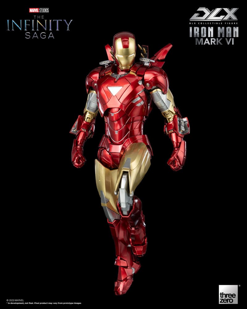 Infinity Saga Iron Man Mark 6 17cm 1/12 Scale DLX Action Figure