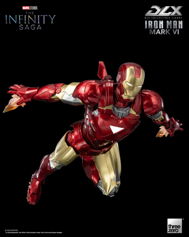 Infinity Saga Iron Man Mark 6 17cm 1/12 Scale DLX Action Figure