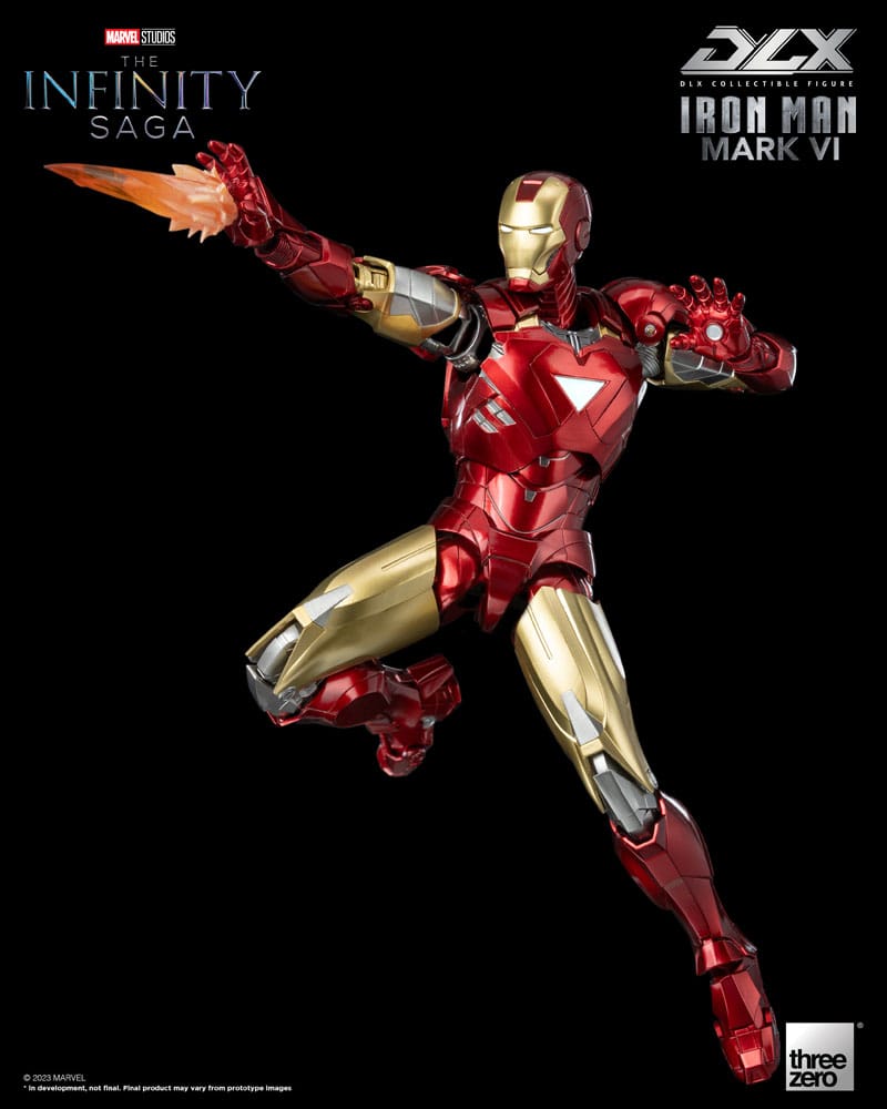 Infinity Saga Iron Man Mark 6 17cm 1/12 Scale DLX Action Figure