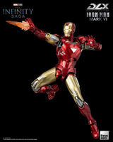 Infinity Saga Iron Man Mark 6 17cm 1/12 Scale DLX Action Figure