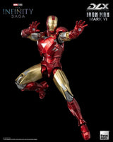 Infinity Saga Iron Man Mark 6 17cm 1/12 Scale DLX Action Figure