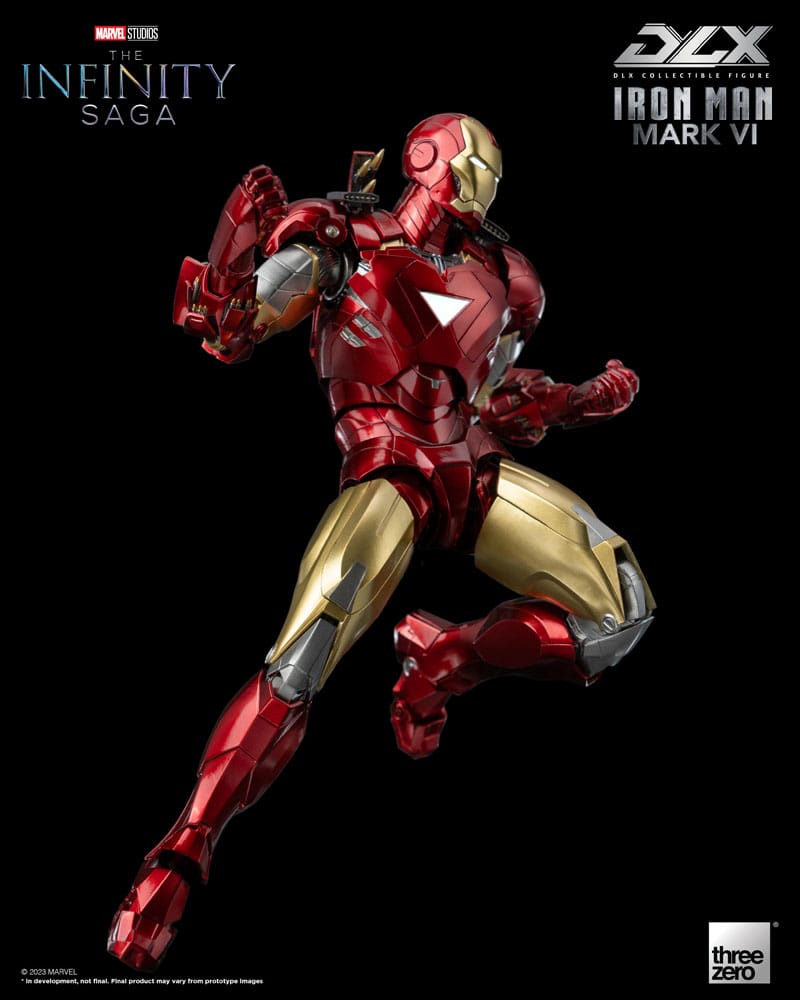 Infinity Saga Iron Man Mark 6 17cm 1/12 Scale DLX Action Figure