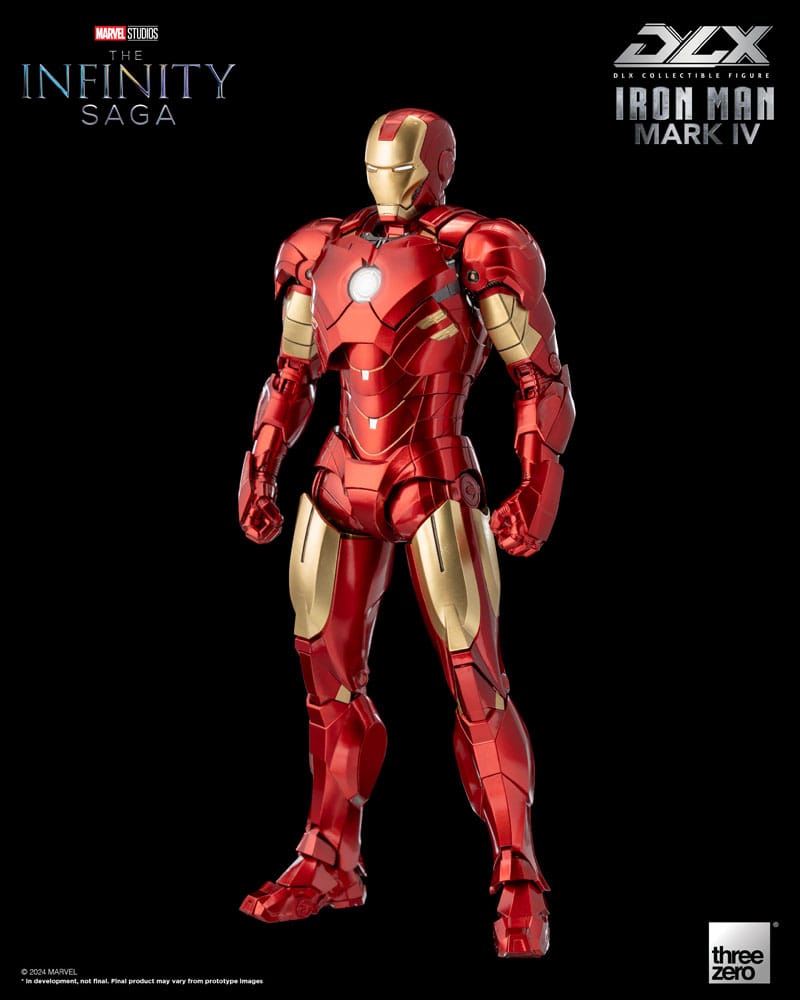 Infinity Saga Iron Man Mark 4 17 cm 1/12 DLX Action Figure