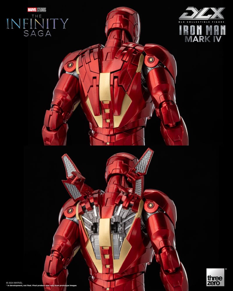 Infinity Saga Iron Man Mark 4 17 cm 1/12 DLX Action Figure