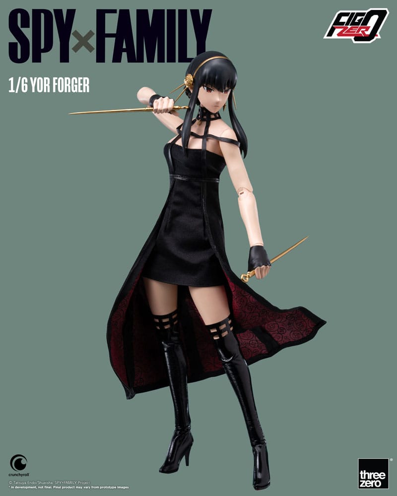 Spy x Family Yor Forger 28cm 1/6 Scale FigZero Action Figure