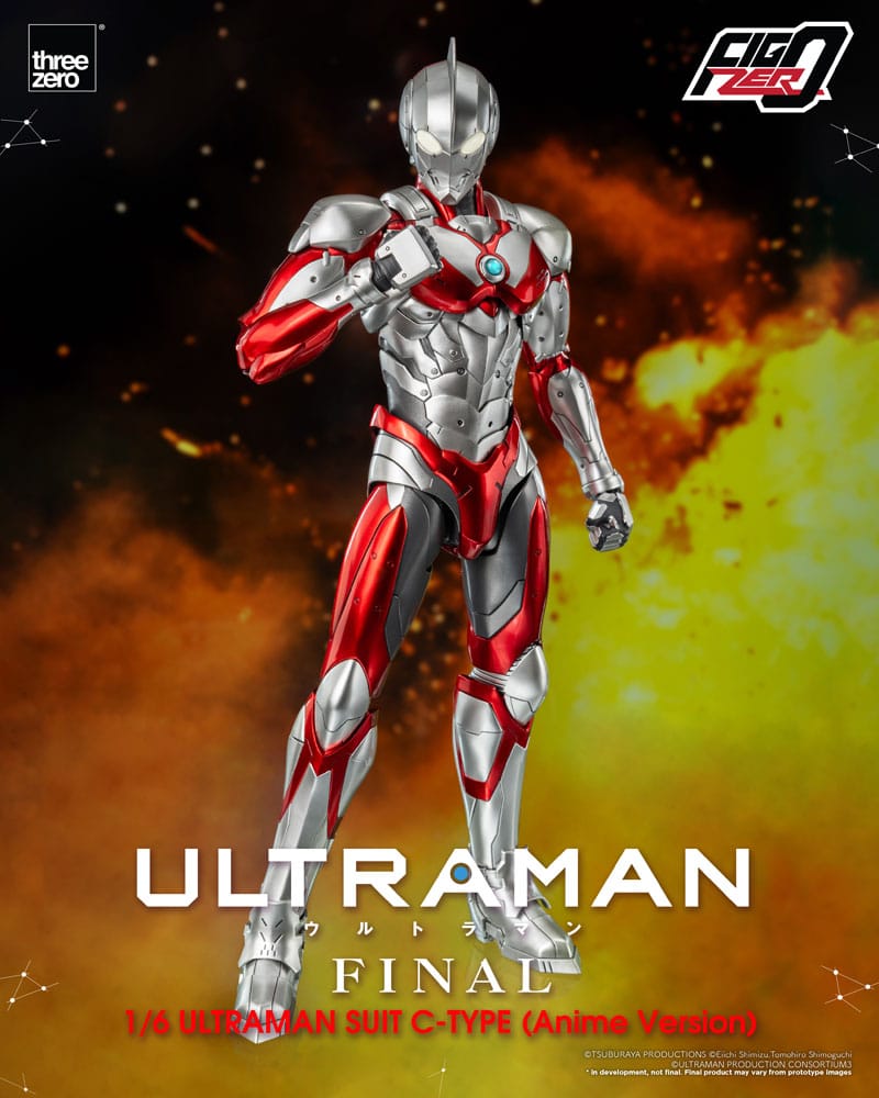 フィグゼロULTRAMAN SUIT C-TYPE (Anime Ver) Ultraman FigZero Ultraman Suit C-Type (Anime Version) 31 cm 1/6