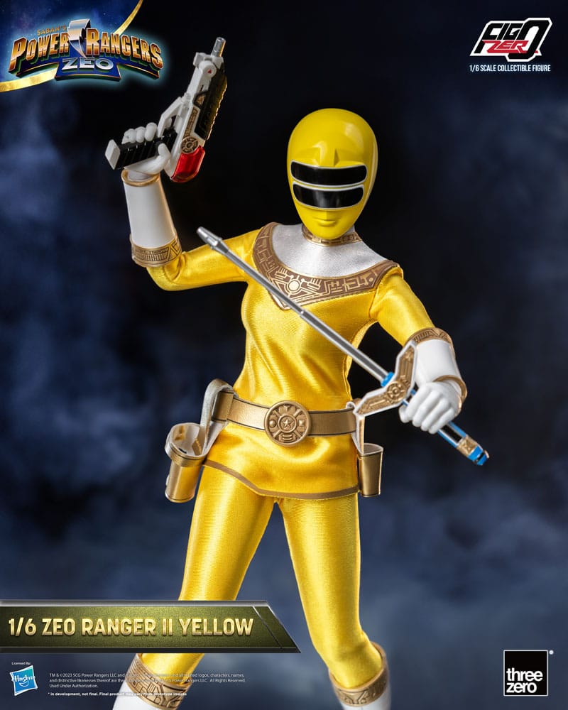 Power Rangers Zeo Ranger II Yellow 30cm 1/6 Scale FigZero Action Figure