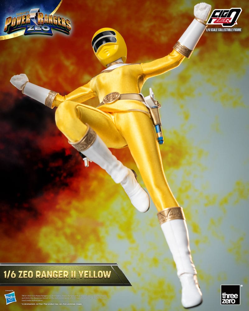 Power Rangers Zeo Ranger II Yellow 30cm 1/6 Scale FigZero Action Figure